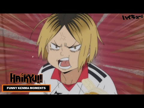 Haikyu!! Funny moments of Kenma (HD)