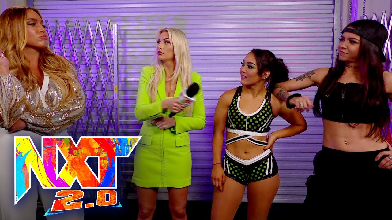 WWE NXT 5/17/2022 - Mandy Rose & Toxic Attraction Discuss Indi Hartwell In  The Toxic Lounge 