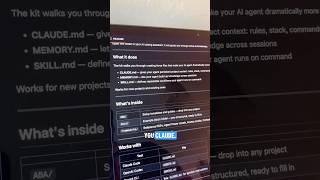 🆕 Start Every Project With Context Built In. #claudecode #aiagents #webdeveloper #vibecoding