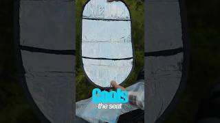 Reflective Seat Cover Test | Bike Seat Temperature in 45°C Heat 🔥 | #shorts