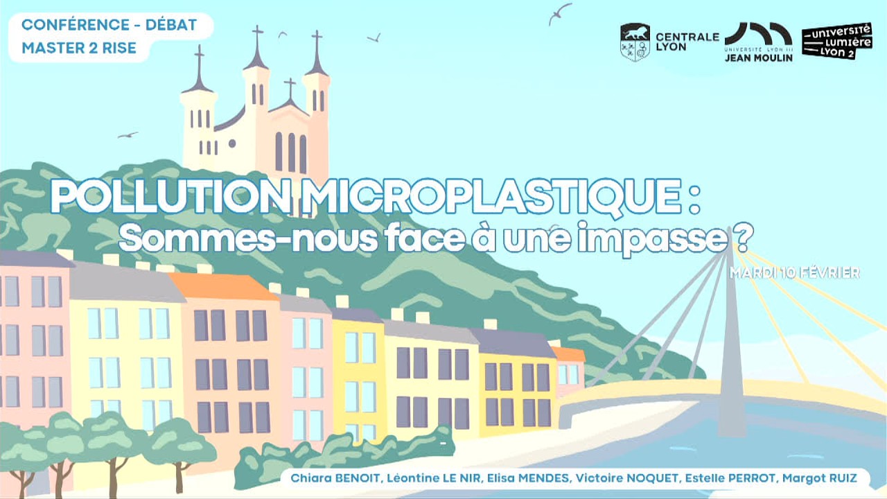 [Conférence-débat] POLLUTION MICROPLASTIQUES : Sommes-nous face à une impasse?