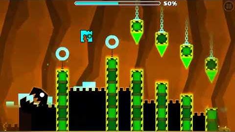 Geometry Dash World : Stage 1 : DashLands/1-2 : Beast Mode/100% Completed