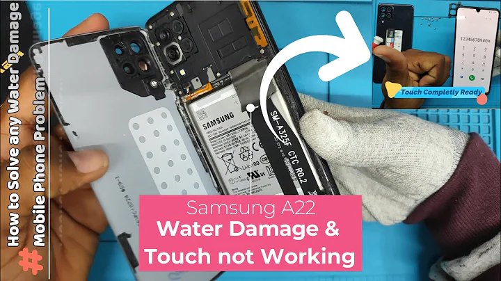 Samsung Water Damage & Touch not Working Solution 💯 Done ✔️ / Samsung A22 Touch not Working Solution