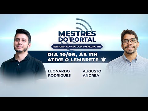 Mestres do Portal com Leonardo Rodrigues e Augusto Andrea