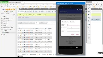 Tạo Web Service bằng PHP và MYSQL cho ứng dụng di động