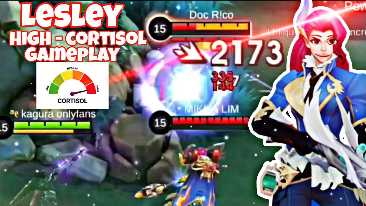 LE-SLAY HIGH CORTISOL GAMEPLAY 😭 | LESLEY FLOPTOK #lesley #floptok #mlbb 