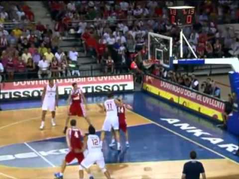 Turkey Vs Russia HD   2010 Turkey FIBA World Championship Game Recap