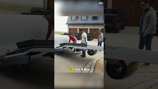 This Isn’t a Real Plane… But You Can Sit Inside and Fly It #fyp #aviation #a380 #rcplane