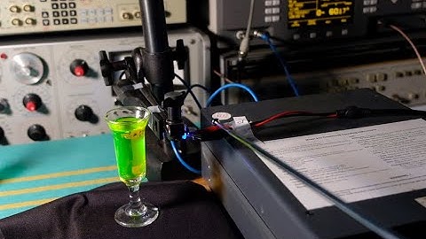 Lock-in amplifier and fluorescence