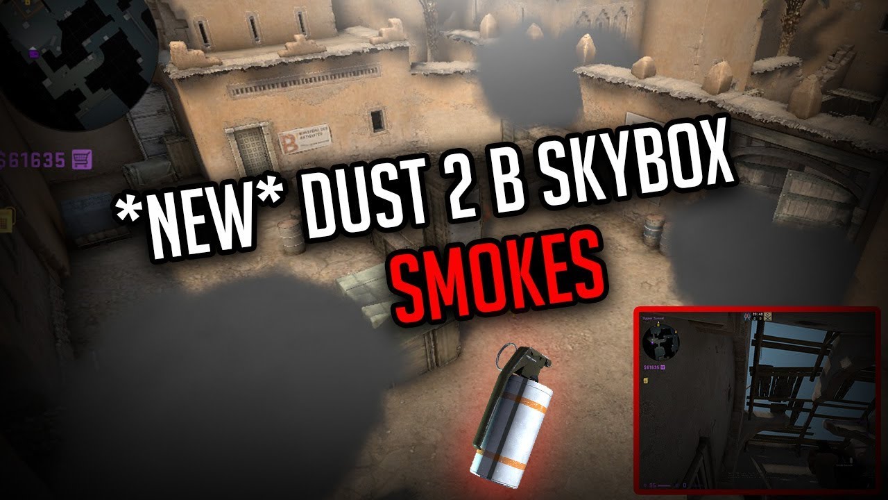 *NEW* Dust 2 BSite Smokes! Safe Window + Door + Plat CSGO YouTube