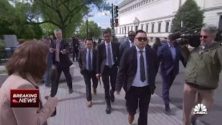 Tech Executives Arrive At The White House For First Meeting On Ai Regulation