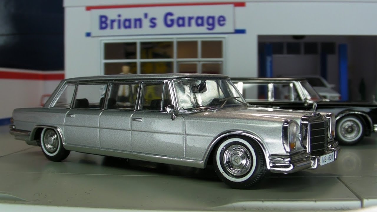 YUANLI 1/64 Scale Mercedes-Benz PULLMAN W100 Black メルセデス