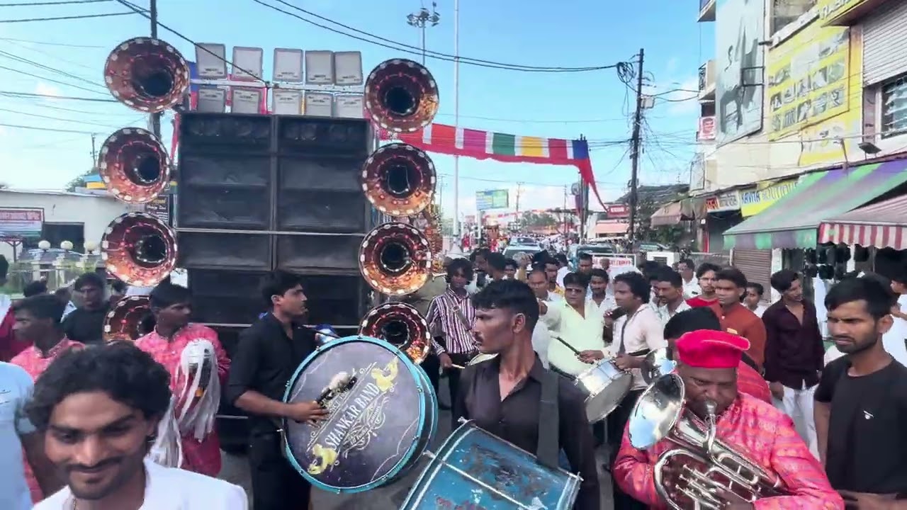 Gulab Band roorkee Shree Ganesh yatra 05/09/2025