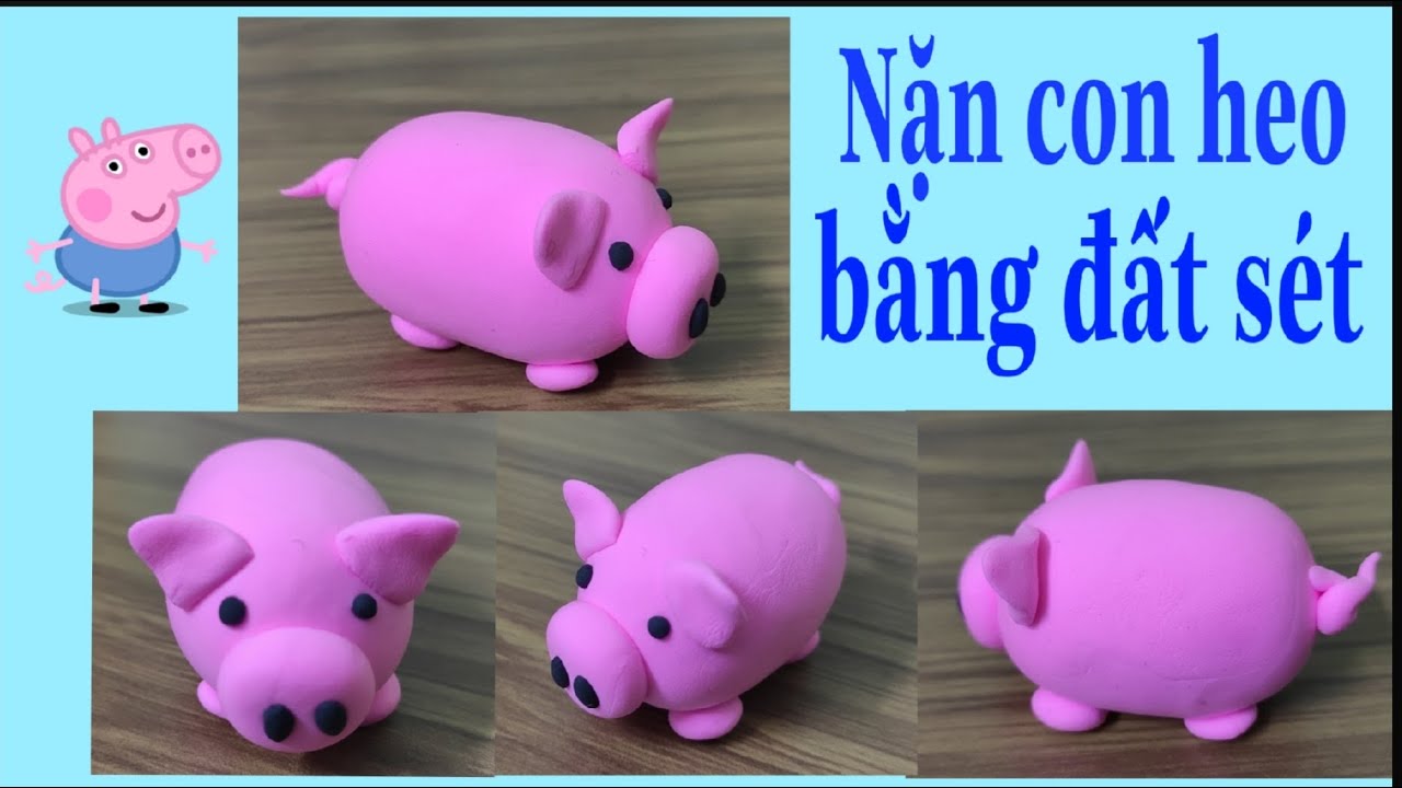 How To Make A Pig With Clay | Clay Animals | Diy - Ai Cũng Làm Được Tại  Foci - Foci - Thời Trang Cao Cấp Cho Người Việt