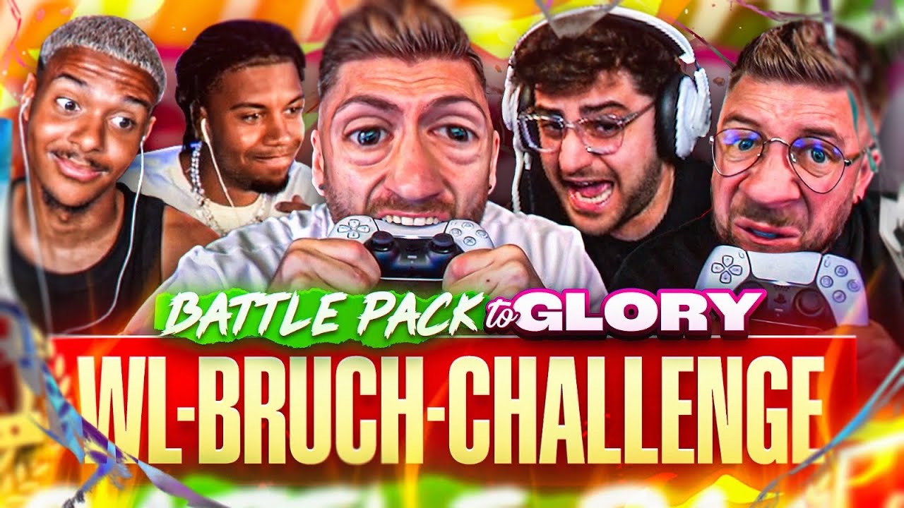 Unsere 1. WL BRUCH CHALLENGE mit ELI, WILLI & SIDNEY auf der BATTLE PACK 2 GLORY 🤬😂