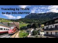 Traveling to the Dolomites by Train + Airbnb Tour | Italy Travel Vlog # 18
