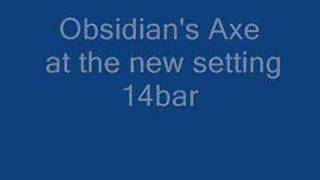 Obsidian's new axe test
