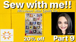 Sew with me! Chickens by Cluck Cluck Sew & 20% off MSQC - Part 9