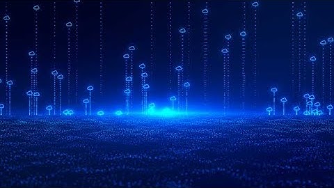 Background of Digital Cloud technology stock footage | stock video | Cinefootage