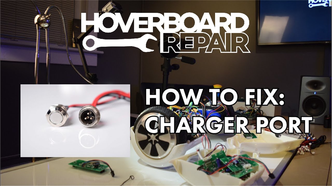 Replacement Hoverboard Charger Port (Narrow Clip & Wide Clip)