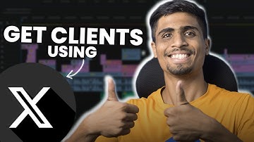 Learn To Get VIDEO EDITING CLIENTS USING X, Twitter