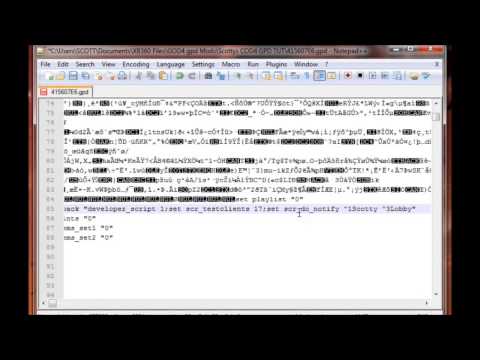 How To Mod COD4 USB MODZ Offline GPD Codding Modding TUT