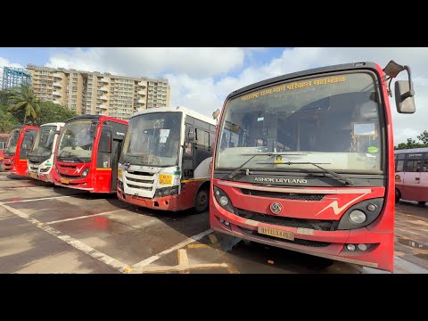 MSRTC Buses for Ganpati Festival 2025 in Konkan : Kurla Nehru Nagar Depot : Ganpati Special ST Buses