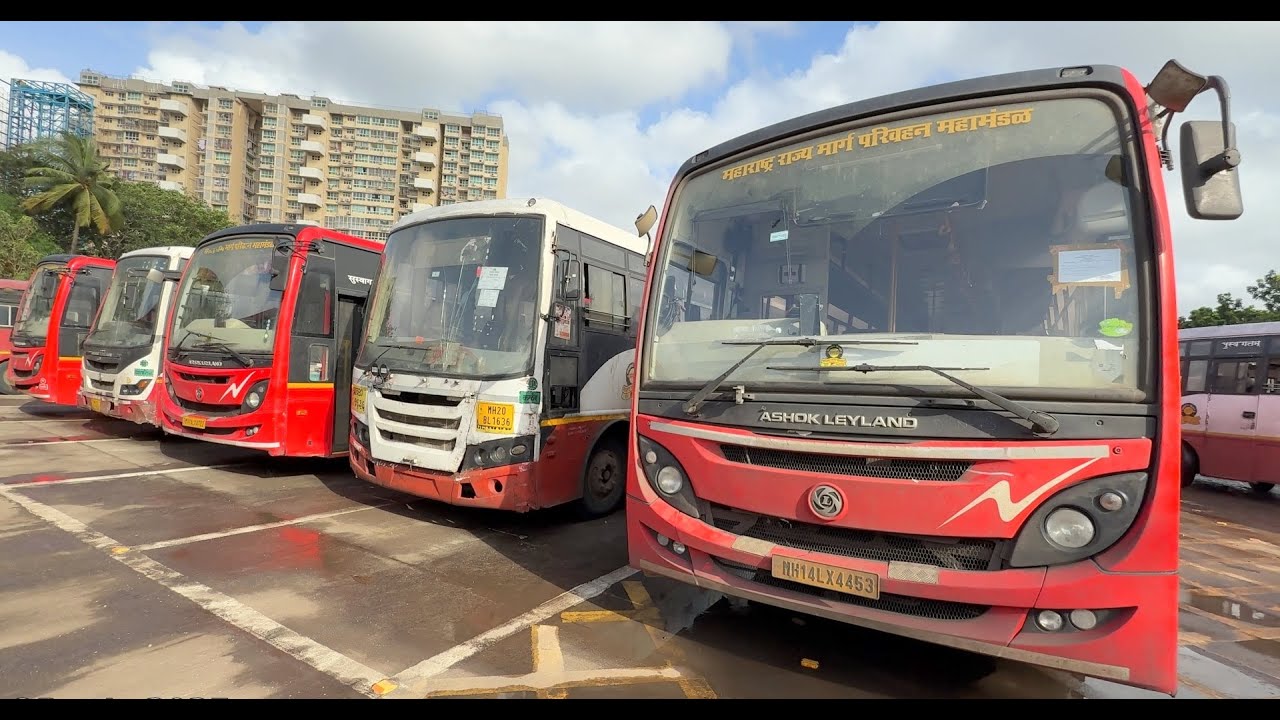 MSRTC Buses for Ganpati Festival 2025 in Konkan : Kurla Nehru Nagar Depot : Ganpati Special ST Buses