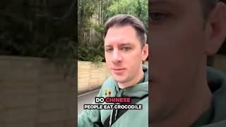 Do People Eat Crocodile Meat In China? #china #chinatravel #chinesefood #travel #shorts