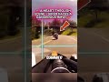 A HEART-THROUGH SCENE  BIKER FACES A DANGEROUS BMW
