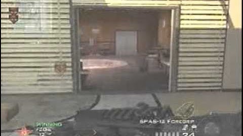 Modern Warfare 2 Spas 12 Barrel Roll Tutorial ( w/ Commentary )