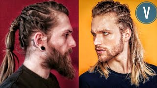 TRANÇAS VIKING para Cabelo Grande Masculino - thptnganamst.edu.vn