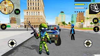 US Army Counter Stickman Hero - Civilian Vehicles Driving - Android Gameplay screenshot 4