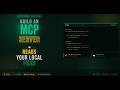 MCP # 0009 # Build an MCP Server That Reads Your Local Files
