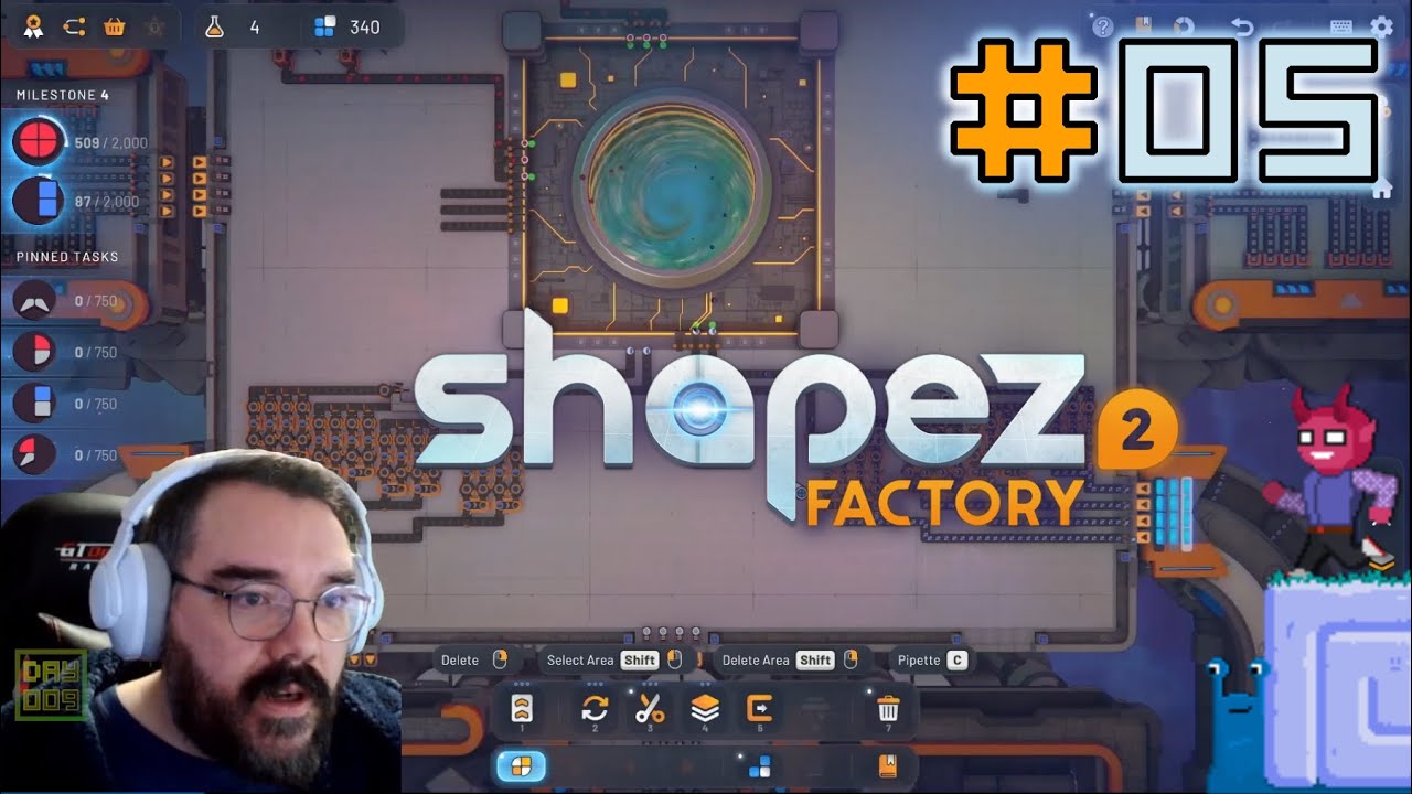 Space Platforms || E05 || Shapez2 Adventure [Let's Play // Johnstruct]