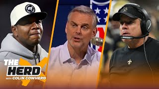 Bucs fire OC Byron Leftwich, Broncos impressed w\/ Sean Payton HC interview | NFL | THE HERD