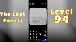 The Lost Forest Puzzle Level 94 walkthrough | Puzzle Solution  | Go Answer