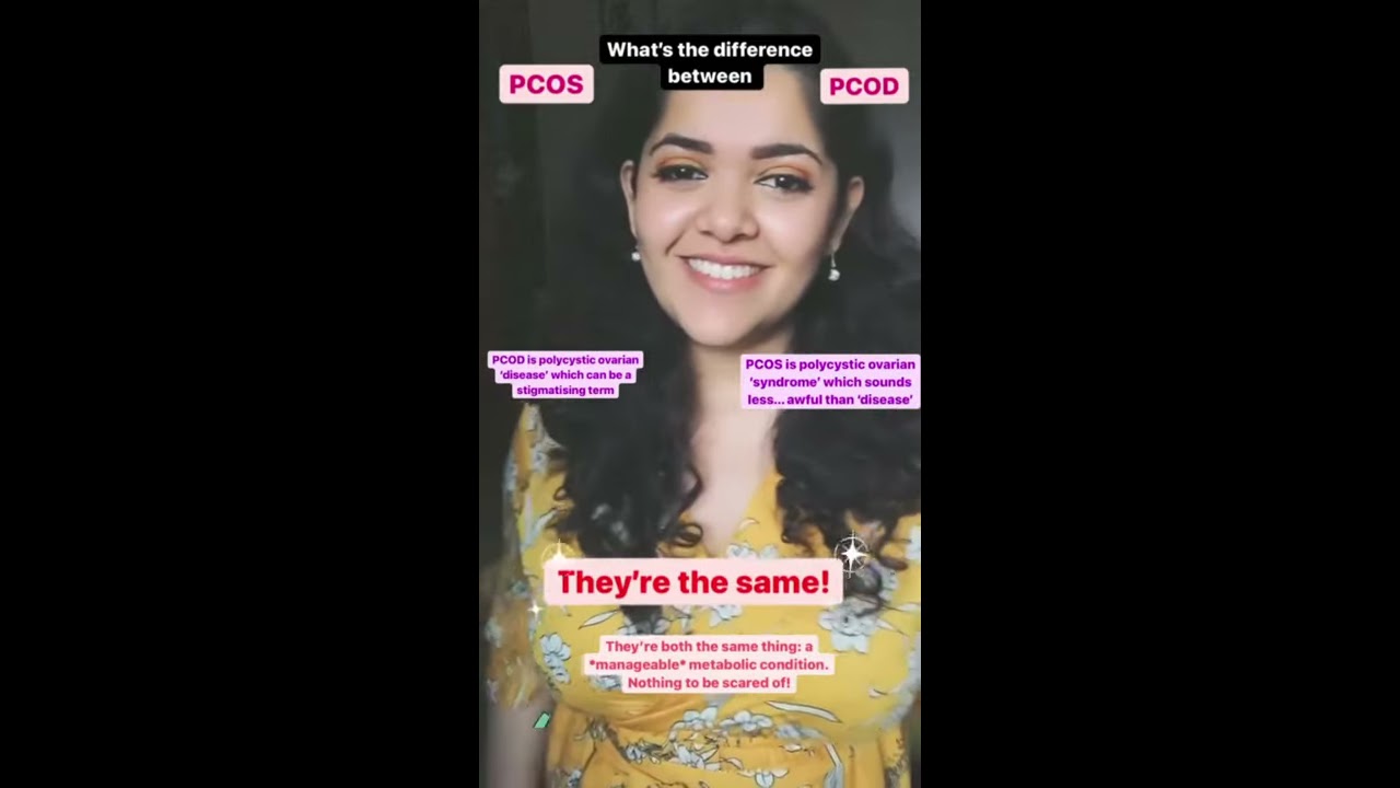 What’s the deal with pcos and pcod