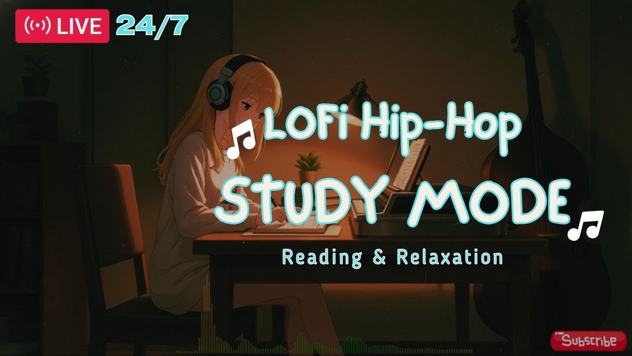 Brain Fog? Chill Coffee Shop Lofi ☕ Live Study Beats 24/7