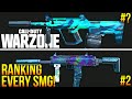 Call Of Duty WARZONE: RANKING Every SMG! (WARZONE Best Loadouts)