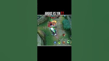 Argus vs yin #shorts #mobilelegends #argus #yin #mlbb