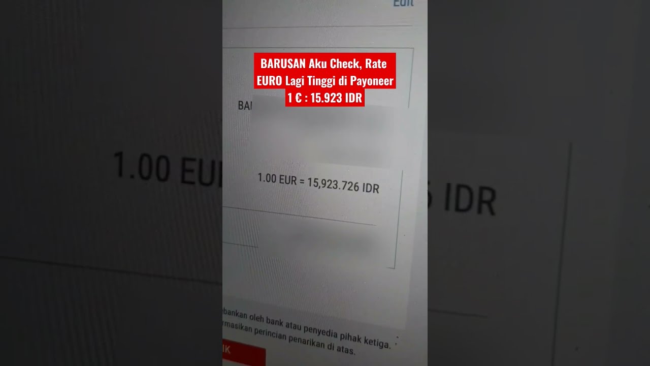 Wow 1 15 923 IDR Rate Payoneer payoneer paypal dollar YouTube Wow 1 15 923 IDR Rate Payoneer payoneer paypal dollar YouTube