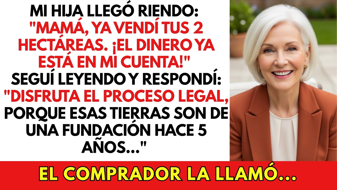 Mi Hija Vendió Mis Tierras: 