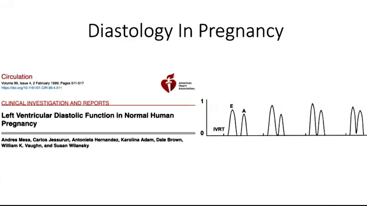 Title: Echocardiography in the Pregnant Heart