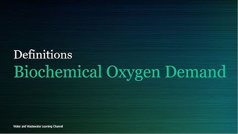 What is Biochemical Oxygen Demand (BOD)