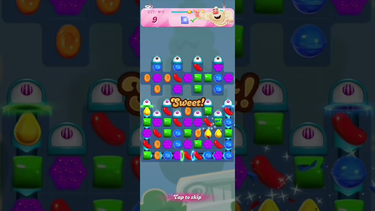 Candy crus game 666-675 level candy crus saga*******************************************************