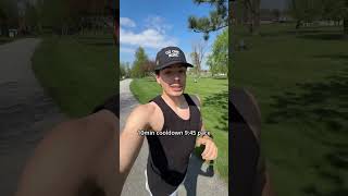 FIRST MARATHON TRAINING DAY 4 - Threshold Intervals + Vibes