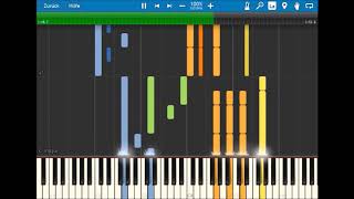 Three Variations of Dream of the masked Man [Original Music / Synthesia / Piano / Four Hands]