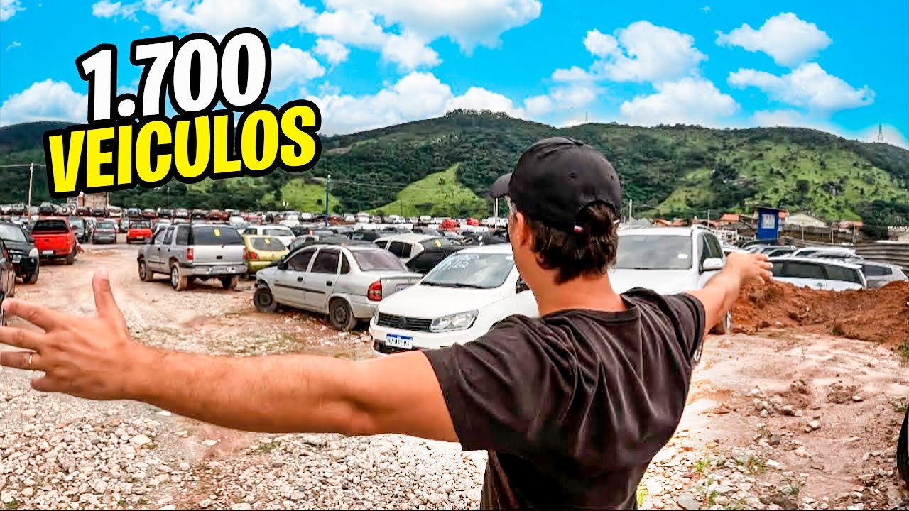 MAIOR leilão de CARROS do DETRAN DE SÃO PAULO “1.700 veiculos*