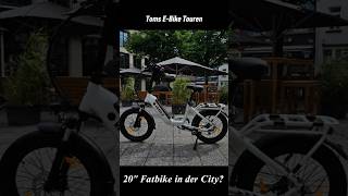 20" Fatbike in der City? 🏙️⚡ #shorts #ebike #fatbike #city